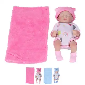 Emulational Baby Doll, Lengva Valyti 10inch Miega Puikus Dydžio Skalbti Naujagimių Baby Doll su Antklode Naujųjų Metų