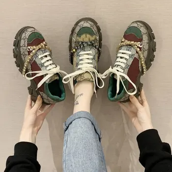 moterų laišką Iš bėgimo bateliai moterims, hip-hop sporto sportbačiai streetwear Harajuku atsitiktiniai ėjimo batai
