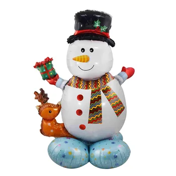 UBU Kalėdų Šventė Šalies Namų Dekoracijas Santa Claus Ballon Elnias Medžio Sniego Vienaragio Mėnulio Pripučiami Folija Balionų Dekoras